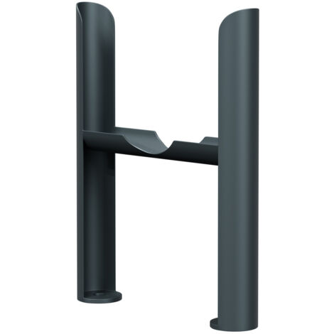 Wholesale Domestic Colosseum Anthracite Floor Mounting Feet for Quadruple Panel Radiators