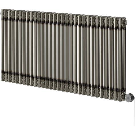 Wholesale Domestic Colosseum Raw Metal 600mm x 1340mm Horizontal Digital Thermostatic Electric Double Column Radiator