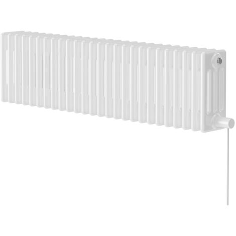 Wholesale Domestic Colosseum White 300mm x 1164mm Horizontal Electric Quadruple Column Radiator