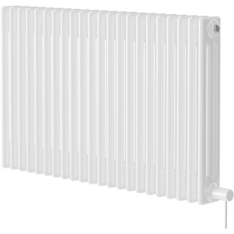 Wholesale Domestic Colosseum White 600mm x 999mm Horizontal Electric Triple Column Radiator