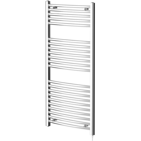 Wholesale Domestic Columbus Chrome 1200mm x 600mm Electric Heated Towel Rail