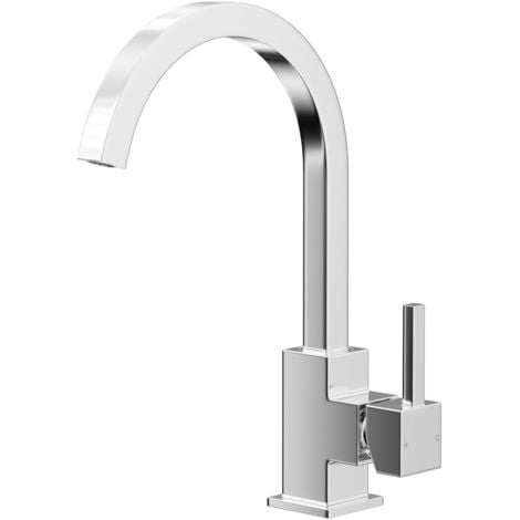 Wholesale Domestic Crane Polished Chrome Kitchen Sink Mixer Tap