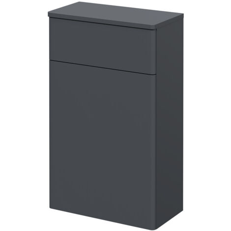 Wholesale Domestic Danbury Satin Anthracite 500mm Toilet Unit