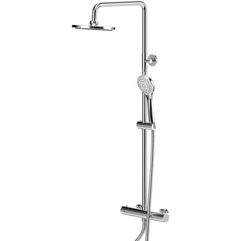 Wholesale Domestic Delta Thermostatic Rigid Riser and Handset Shower System