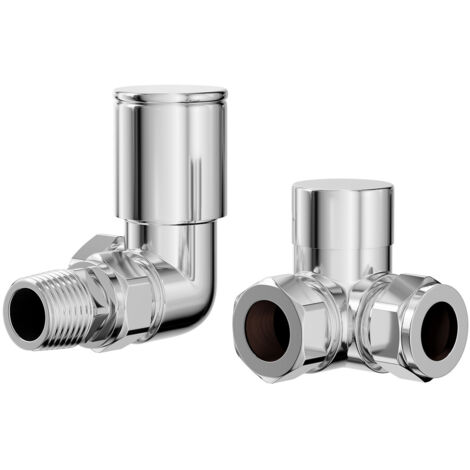 Wholesale Domestic Dias Chrome Round Corner Radiator Valves