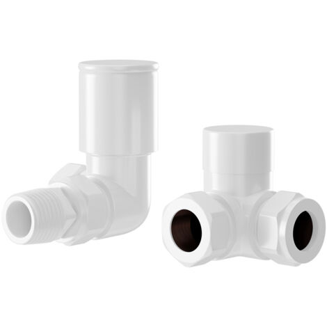 Wholesale Domestic Dias White Round Corner Radiator Valves