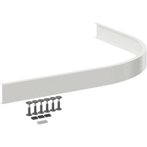 Wholesale Domestic Easy Plumb Panel Pack for White 700mm - 900mm Offset and Quadrant Shower Trays