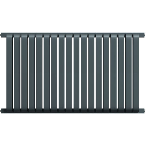 Wholesale Domestic Empire Anthracite 600mm x 1068mm Horizontal Double Panel Radiator