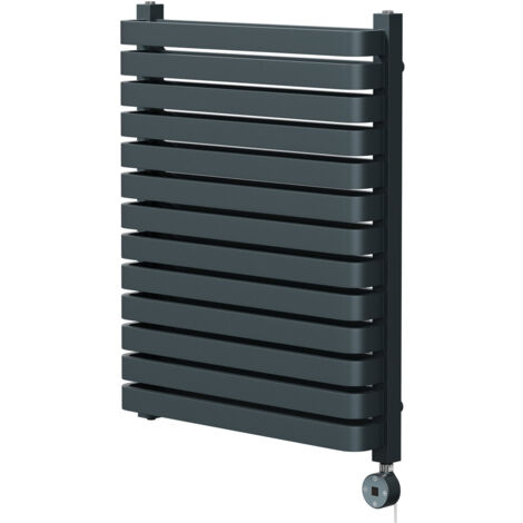 Wholesale Domestic Empire Anthracite 756mm x 600mm Vertical Digital Thermostatic Electric Double Panel Radiator