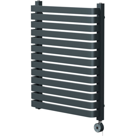 Wholesale Domestic Empire Anthracite 756mm x 600mm Vertical Digital Thermostatic Electric Single Panel Radiator