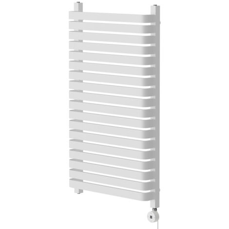 Wholesale Domestic Empire White 1068mm x 600mm Vertical Digital Thermostatic Electric Single Panel Radiator