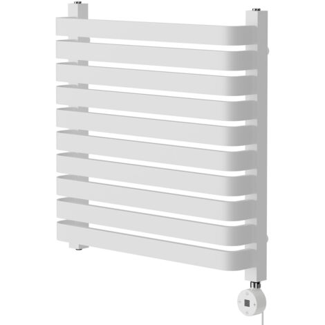 Wholesale Domestic Empire White 600mm x 600mm Vertical Digital Thermostatic Electric Single Panel Radiator