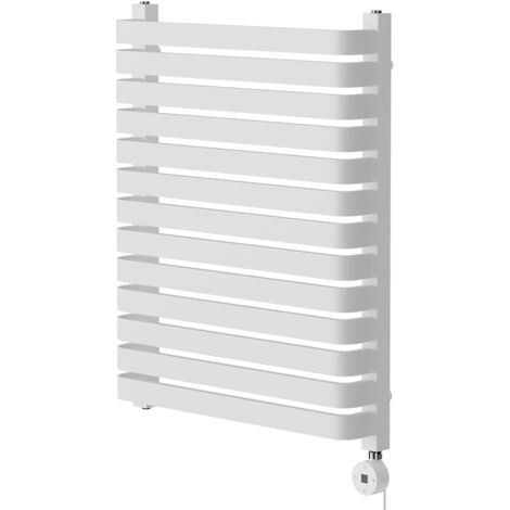 Wholesale Domestic Empire White 756mm x 600mm Vertical Digital Thermostatic Electric Single Panel Radiator