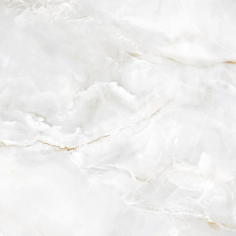 Eternal Polished White 60cm x 60cm Porcelain Wall and Floor Tile - White - Wholesale Domestic