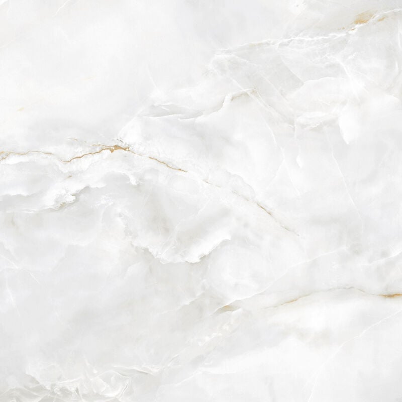 Wholesale Domestic - Eternal Satin White 60cm x 60cm Porcelain Wall and Floor Tile - White