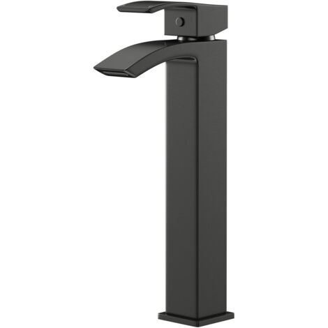 Wholesale Domestic Flow Colore Gunmetal High Rise Basin Mixer Tap