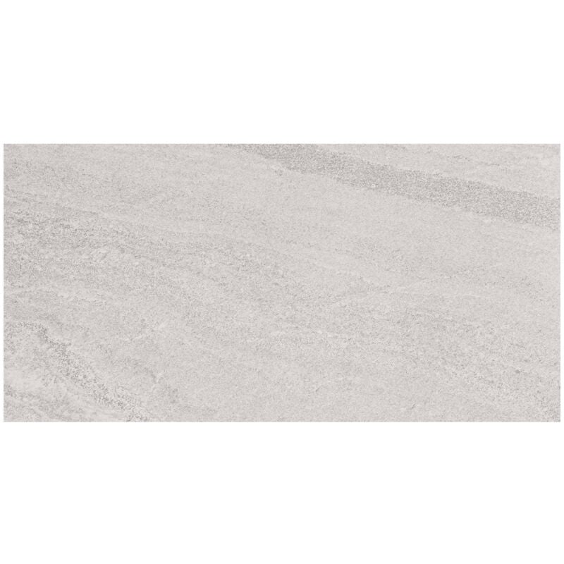 Fog Polished Light Grey 30cm x 60cm Porcelain Wall and Floor Tile - Light Grey - Wholesale Domestic