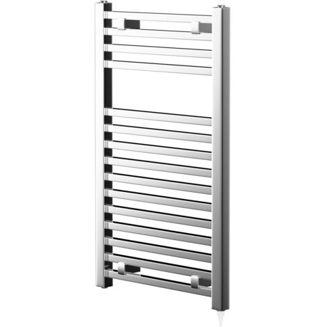 Wholesale Domestic Galileo Chrome 800mm x 490mm Electric Heated Towel Rail