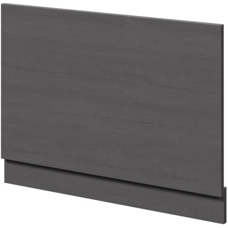 Wholesale Domestic Graphite Grey MDF 750mm End Bath Panel with Plinth