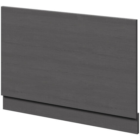 Wholesale Domestic Graphite Grey MDF 800mm End Bath Panel with Plinth