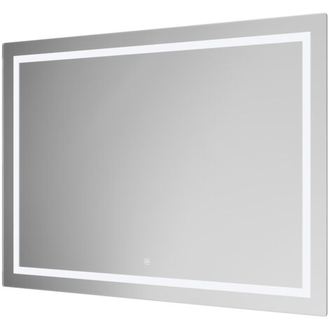 Wholesale Domestic Hazeltine 1000mm x 700mm Illuminated Dimmable LED Mirror with Touch Sensor