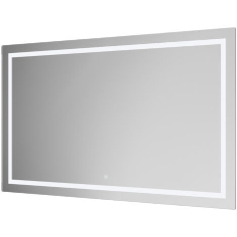 Wholesale Domestic Hazeltine 1200mm x 700mm Illuminated Dimmable LED Mirror with Touch Sensor