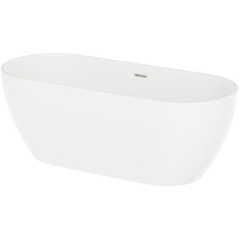 Wholesale Domestic Luxor White 1650mm x 700mm Double Ended Freestanding Bath