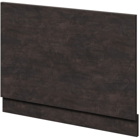 Wholesale Domestic Metallic Slate MDF 750mm End Bath Panel with Plinth