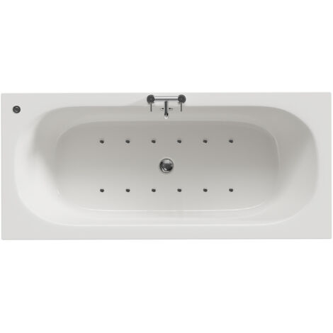 Wholesale Domestic Metropole 1800mm x 800mm 12 Jet Easifit Double Ended Spa Bath