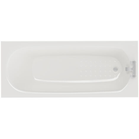 Wholesale Domestic Monte Carlo 1700mm x 700mm Textured Base Anti Slip Straight Single Ended Bath
