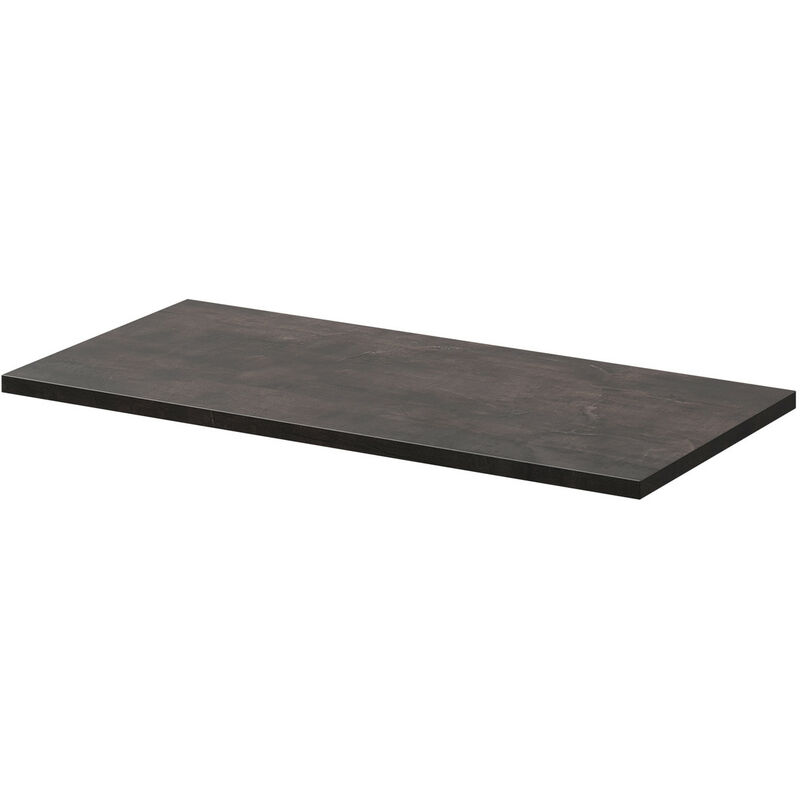 Montego Metallic Slate 805mm x 390mm x 18mm mfc Laminate Worktop - Metallic Slate - Wholesale Domestic