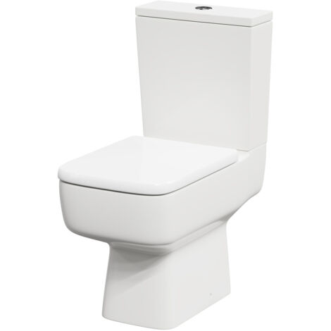 Wholesale Domestic Paulo Close Coupled Toilet with Soft Close Toilet Seat