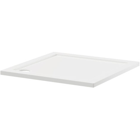 Wholesale Domestic Pearlstone 1000mm x 1000mm x 40mm Square Shower Tray