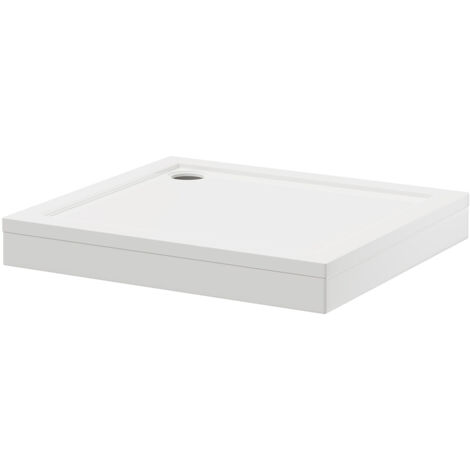 Wholesale Domestic Pearlstone 1000mm x 900mm x 40mm Rectangular Shower Tray and Plinth