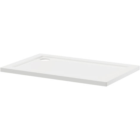 Wholesale Domestic Pearlstone 1100mm x 700mm x 40mm Rectangular Shower Tray