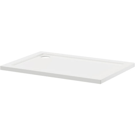 Wholesale Domestic Pearlstone 1100mm x 760mm x 40mm Rectangular Shower Tray