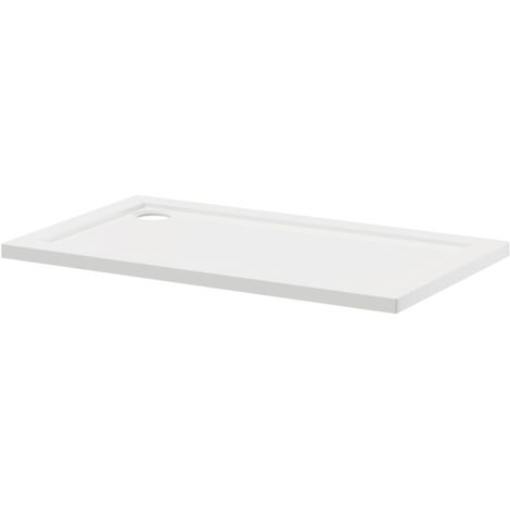 Wholesale Domestic Pearlstone 1200mm x 700mm x 40mm Rectangular Shower Tray