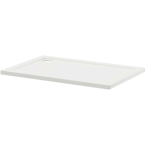 Wholesale Domestic Pearlstone 1200mm x 800mm x 40mm Rectangular Shower Tray
