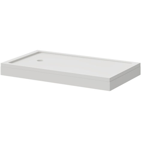Wholesale Domestic Pearlstone 1700mm x 700mm x 40mm Bath Replacement Shower Tray and Plinth