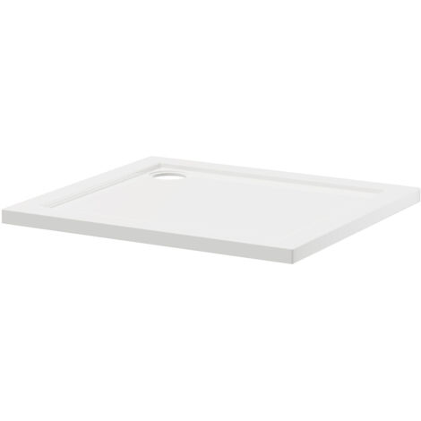 Wholesale Domestic Pearlstone 900mm x 800mm x 40mm Rectangular Shower Tray