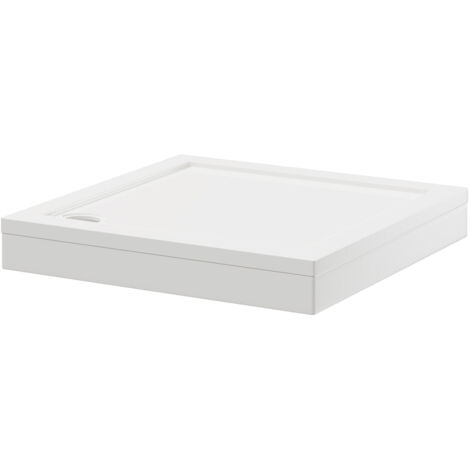 Wholesale Domestic Pearlstone 900mm x 900mm x 40mm Square Shower Tray and Plinth