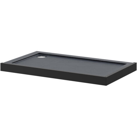 Wholesale Domestic Pearlstone Slate 1200mm x 700mm x 40mm Rectangular Shower Tray and Plinth