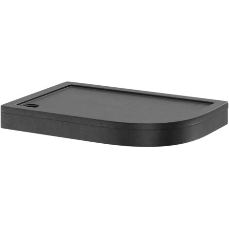 Wholesale Domestic Pearlstone Slate 1200mm x 800mm x 40mm Right Hand Offset Quadrant Shower Tray and Plinth