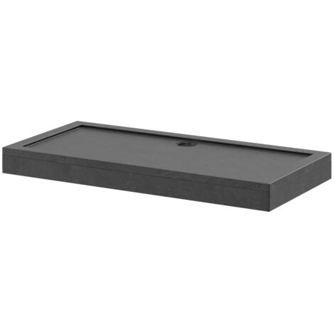 Wholesale Domestic Pearlstone Slate 1600mm x 760mm x 40mm Rectangular Shower Tray and Plinth