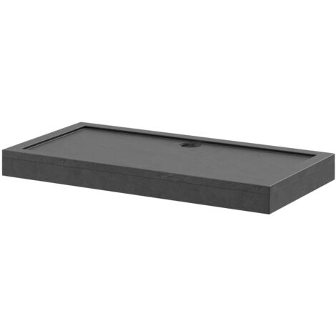 Wholesale Domestic Pearlstone Slate 1600mm x 800mm x 40mm Rectangular Shower Tray and Plinth