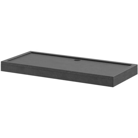 Wholesale Domestic Pearlstone Slate 1800mm x 800mm x 40mm Rectangular Shower Tray and Plinth