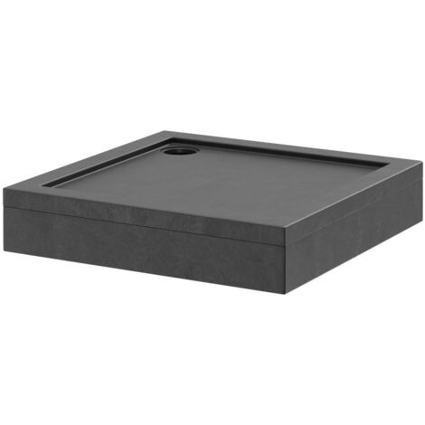 Wholesale Domestic Pearlstone Slate 700mm x 700mm x 40mm Square Shower Tray and Plinth