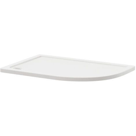 Wholesale Domestic Pearlstone Slip Resistant 1200mm x 800mm x 40mm Right Hand Offset Quadrant Shower Tray