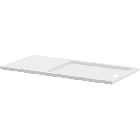 Wholesale Domestic Pearlstone Slip Resistant 1600mm x 800mm x 40mm Walk In Shower Tray