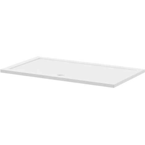 Wholesale Domestic Pearlstone Slip Resistant 1600mm x 900mm x 40mm Rectangular Shower Tray